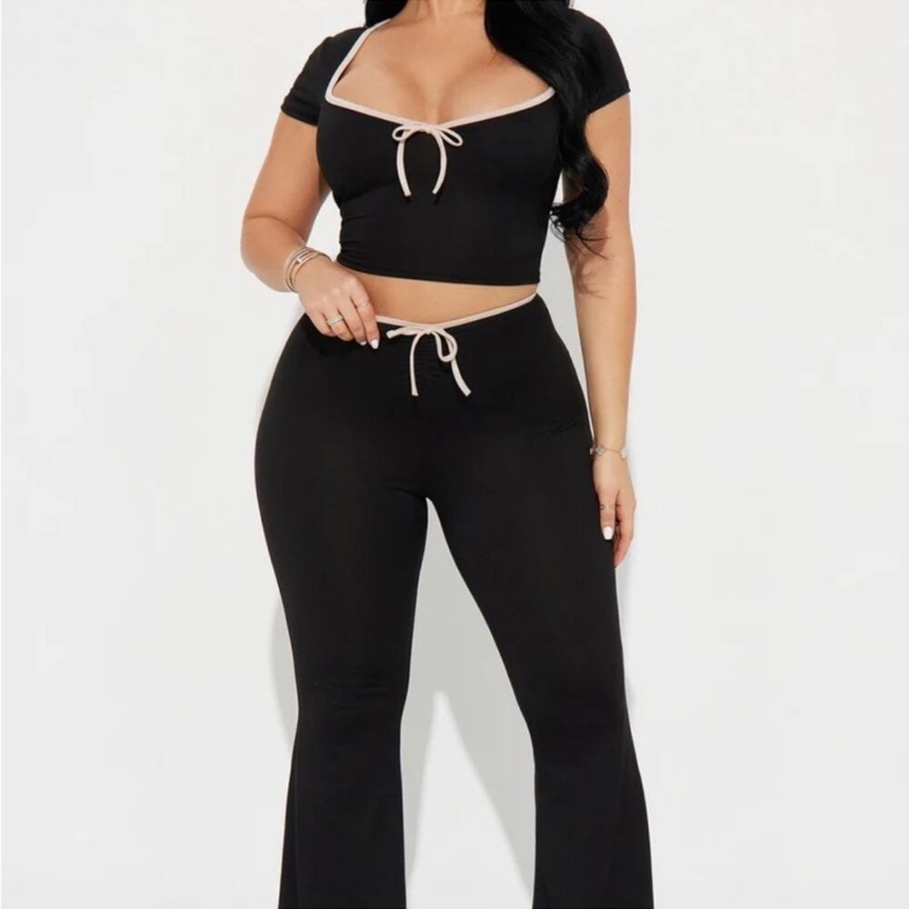 Micas 2 piece Cropped Top and Pants